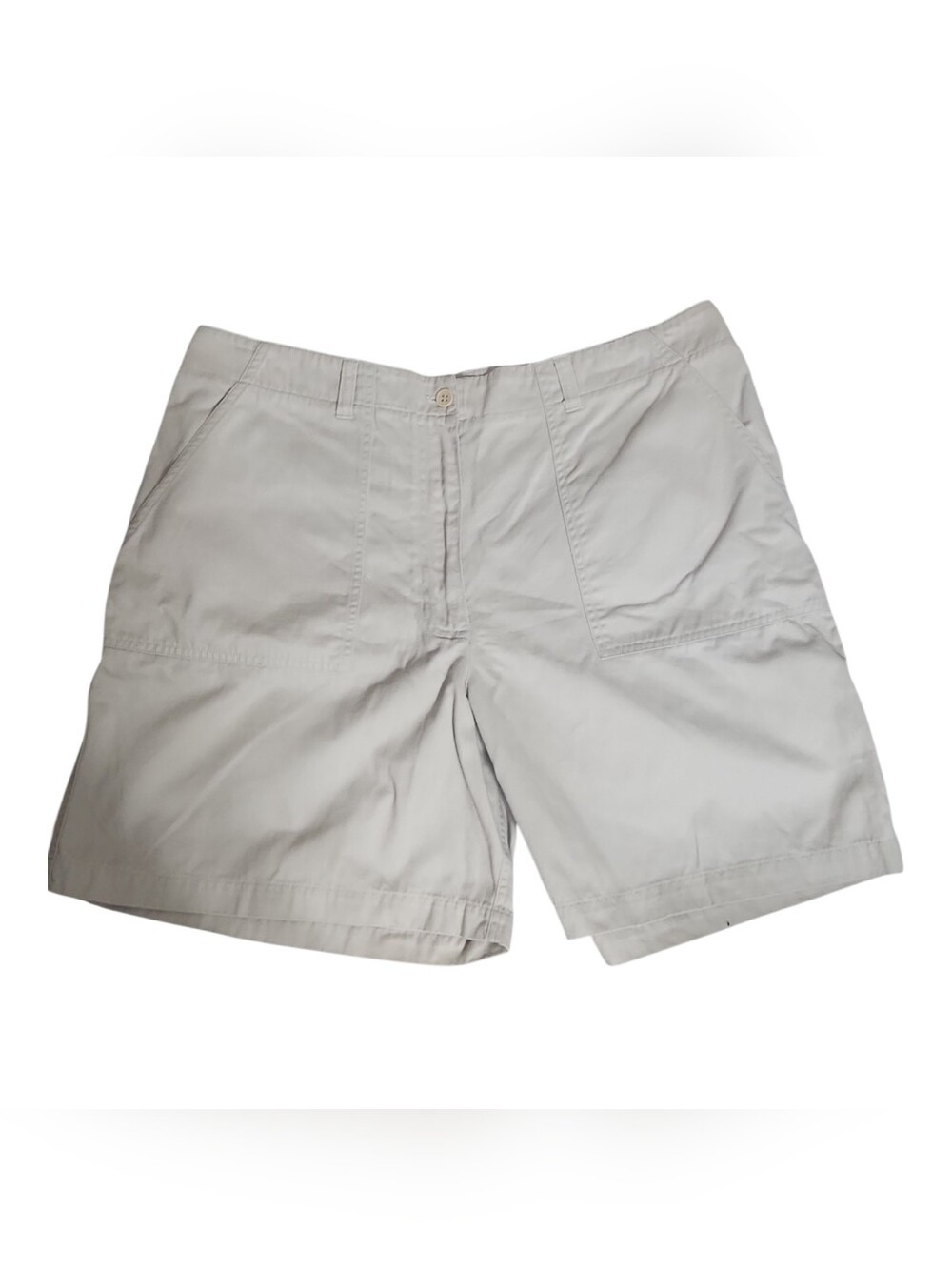 Vintage Khaki Shorts Size 16 Jones New York Sport 90s Beige Good Condition